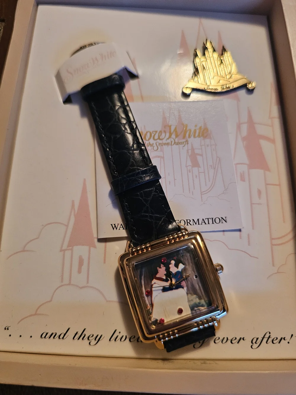 Disney Snow White Themed Brown Decorative Limited Edition Watch